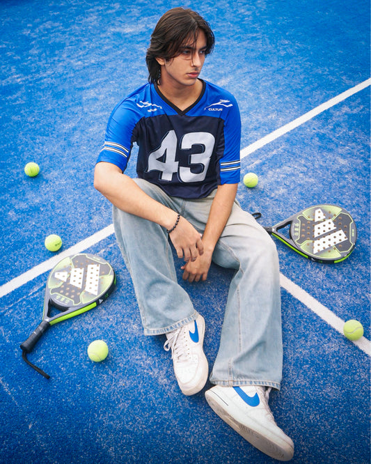 CODE 43 JERSEY - Blue (UNISEX)